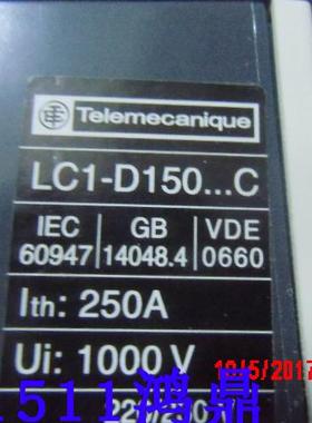 议价TELEMECAN IQUE施耐德LC1-D150...C 原装现货