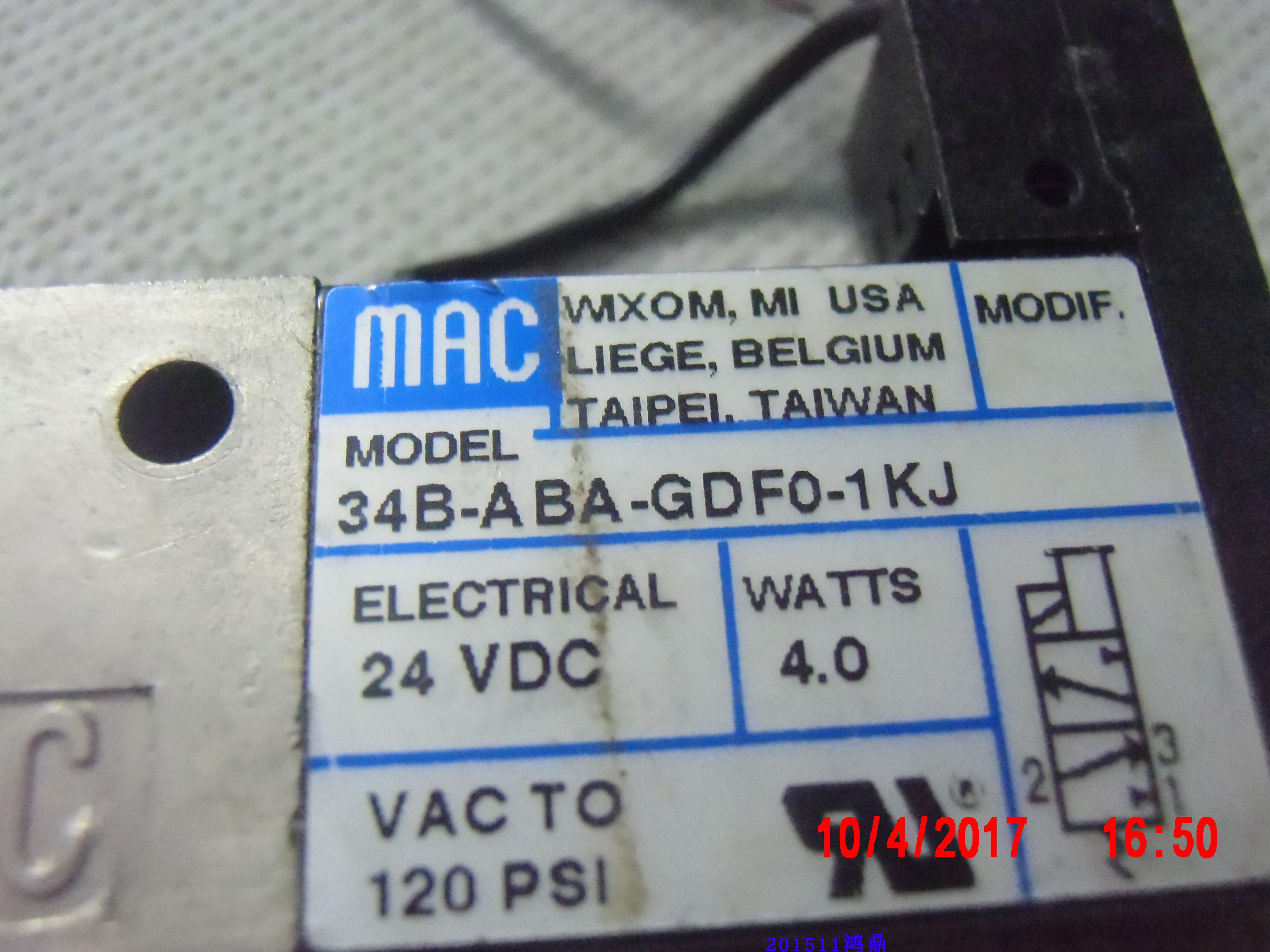 议价原装现货电磁阀MAC