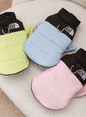 狗面宠物狗狗两脚羽绒棉衣秋冬保暖衣服冬天冬季比熊泰迪小型幼犬