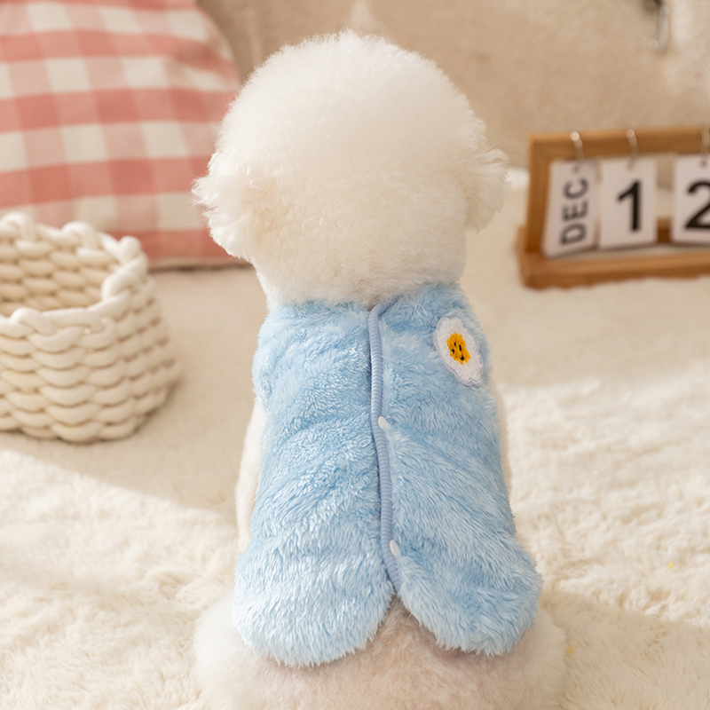 可爱马卡龙色马甲绒衣