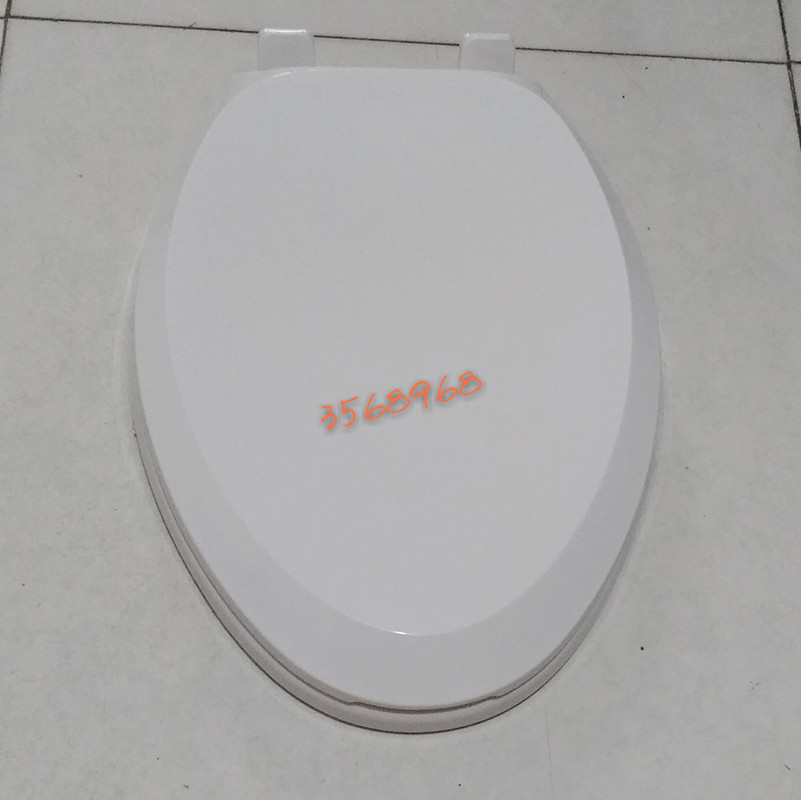 正品坐便盖板配件 法弧型缓降马桶盖 坐便器盖板 K-4713T-0