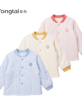 童泰秋冬季薄棉棉服上衣