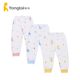 童泰宝宝60克薄棉裤 子 子男女童居家夹棉保暖裤 秋冬纯棉长裤 婴儿裤