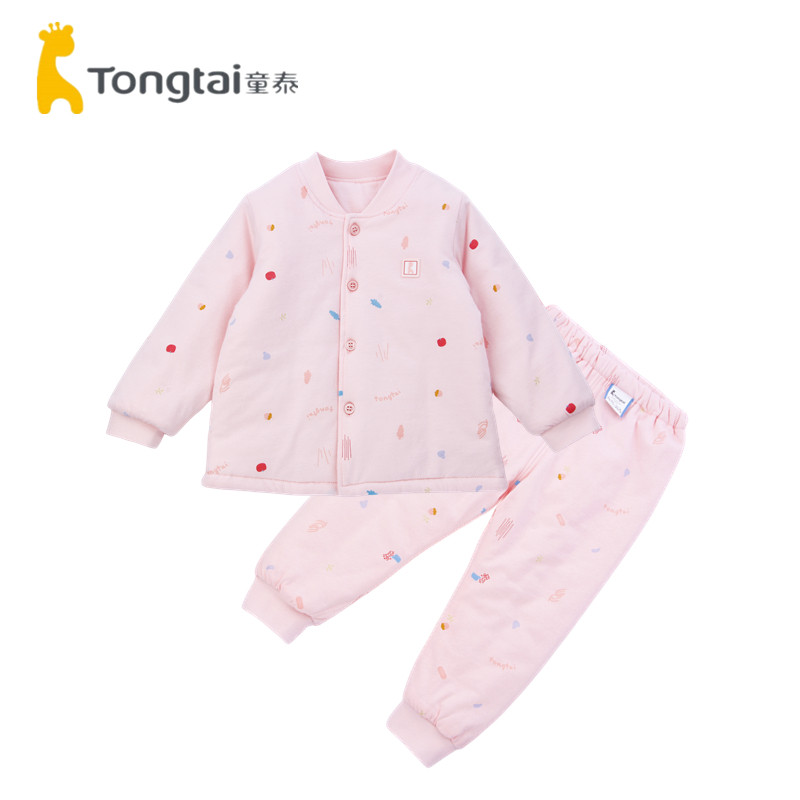 童泰2023新款秋冬1-4岁婴幼儿男女宝宝棉衣棉裤100克棉袄棉服套装,童装/婴儿装/亲子装,套装,淘宝优惠券,粉丝福利购,淘宝优惠卷
