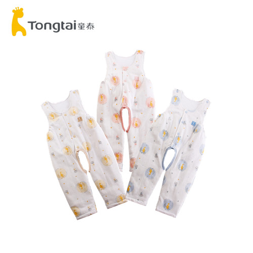 童泰背带裤宝宝开裆春秋冬