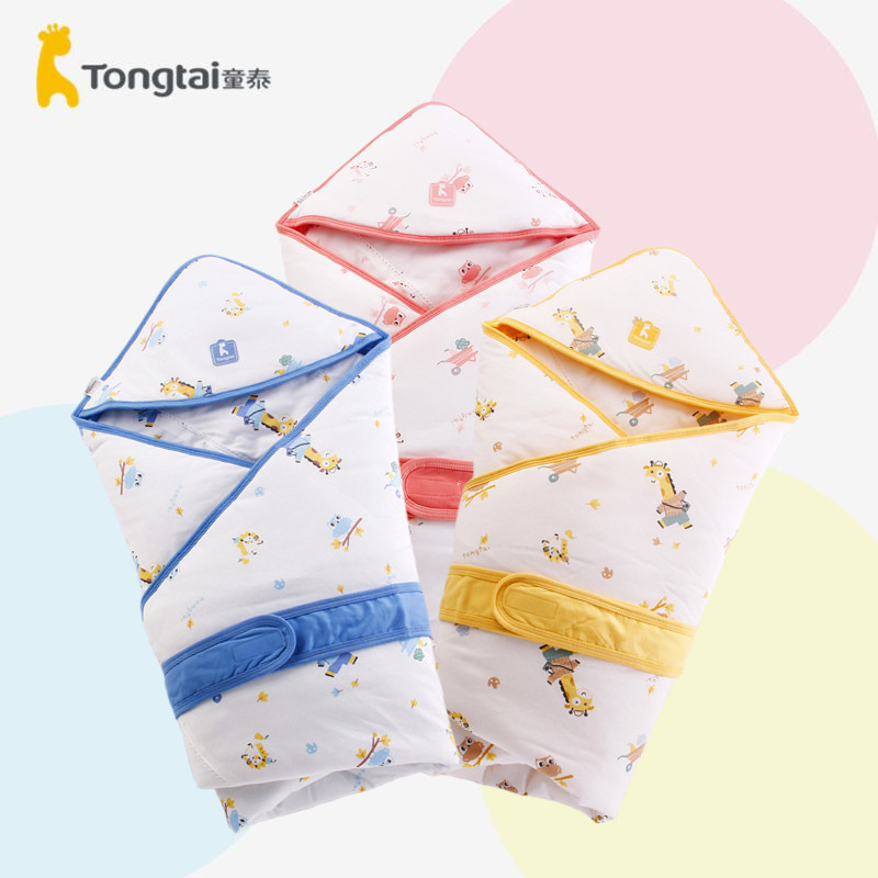 童泰新生儿包被纯棉婴儿抱被秋冬季包单初生小宝宝产房加厚款抱被,婴童用品,婴童抱被/抱毯,淘宝优惠券,粉丝福利购,淘宝优惠卷