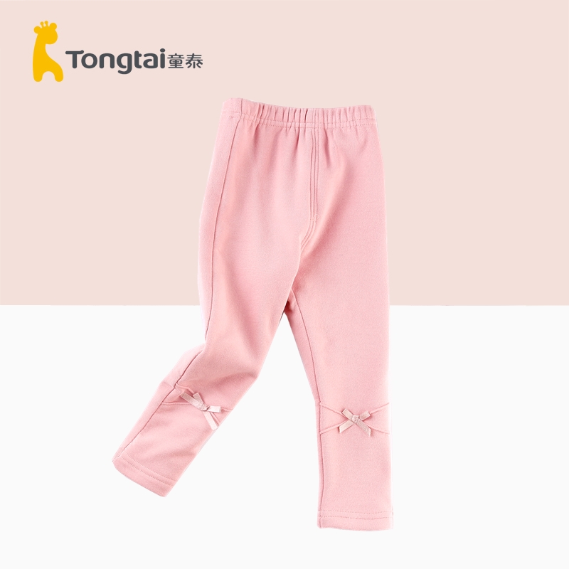 童泰秋冬加绒打底休闲长裤