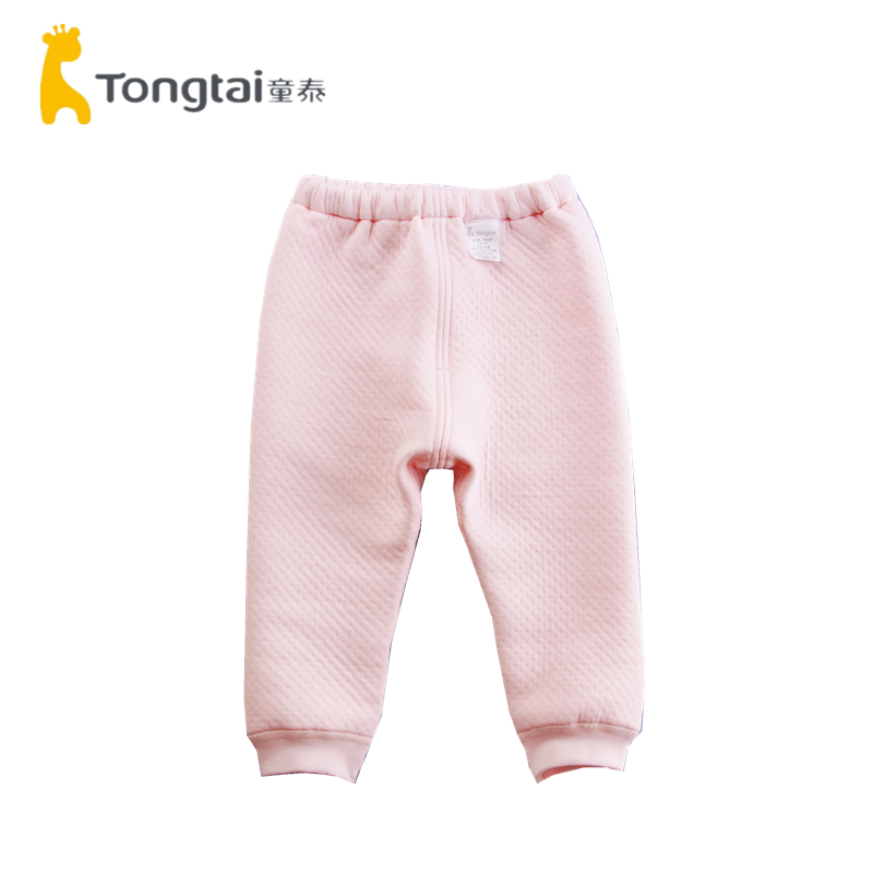 童泰岁婴幼儿加厚裤子保暖闭裆