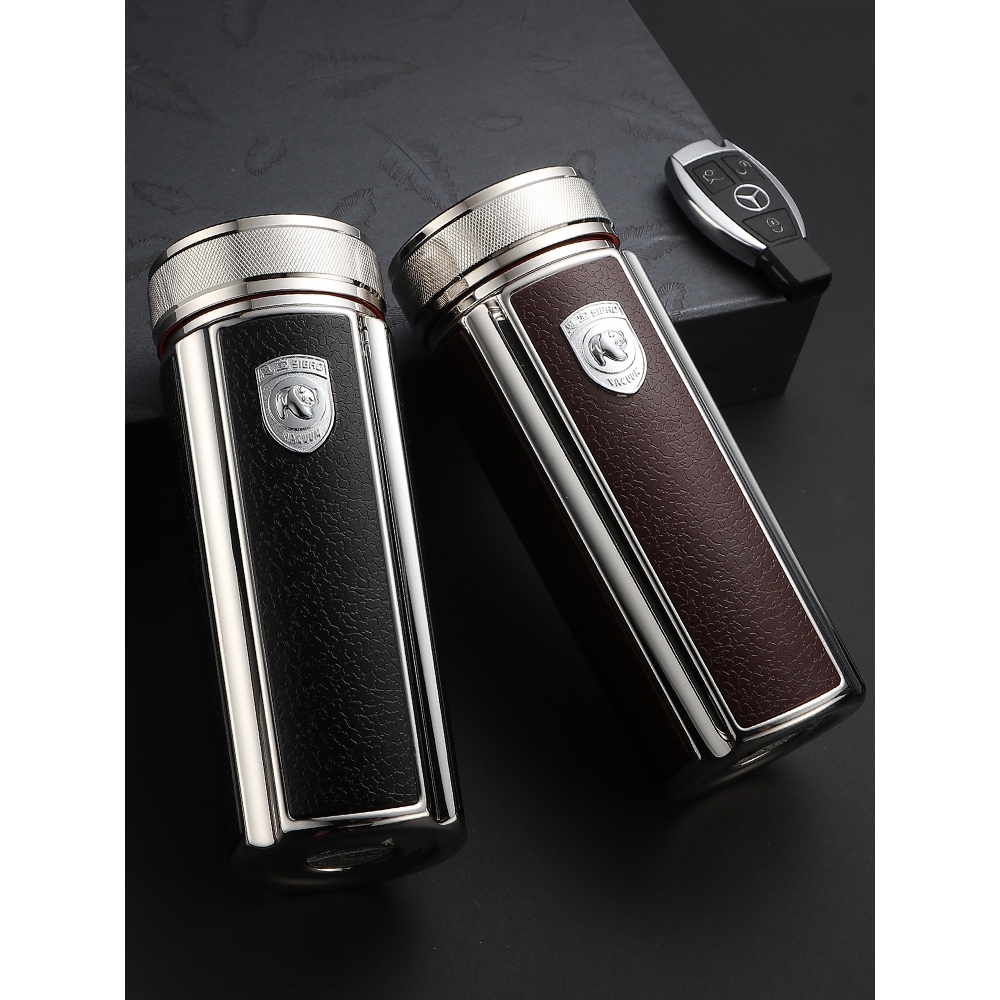 思宝保温杯高档男士304不锈钢真空泡茶商务定制礼品水杯方舟s7/s8