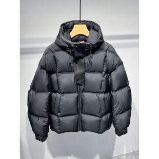 高充绒量男士羽绒服泡芙25新款冬季加厚面包服短款保暖外套青少年