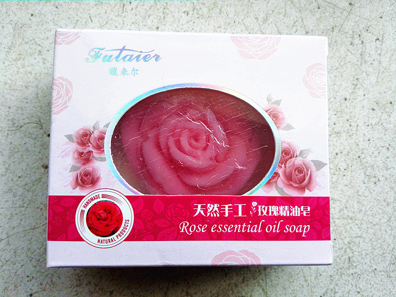 济南中国玫瑰之乡平阴惠农玫瑰精油香皂花礼物3件包邮