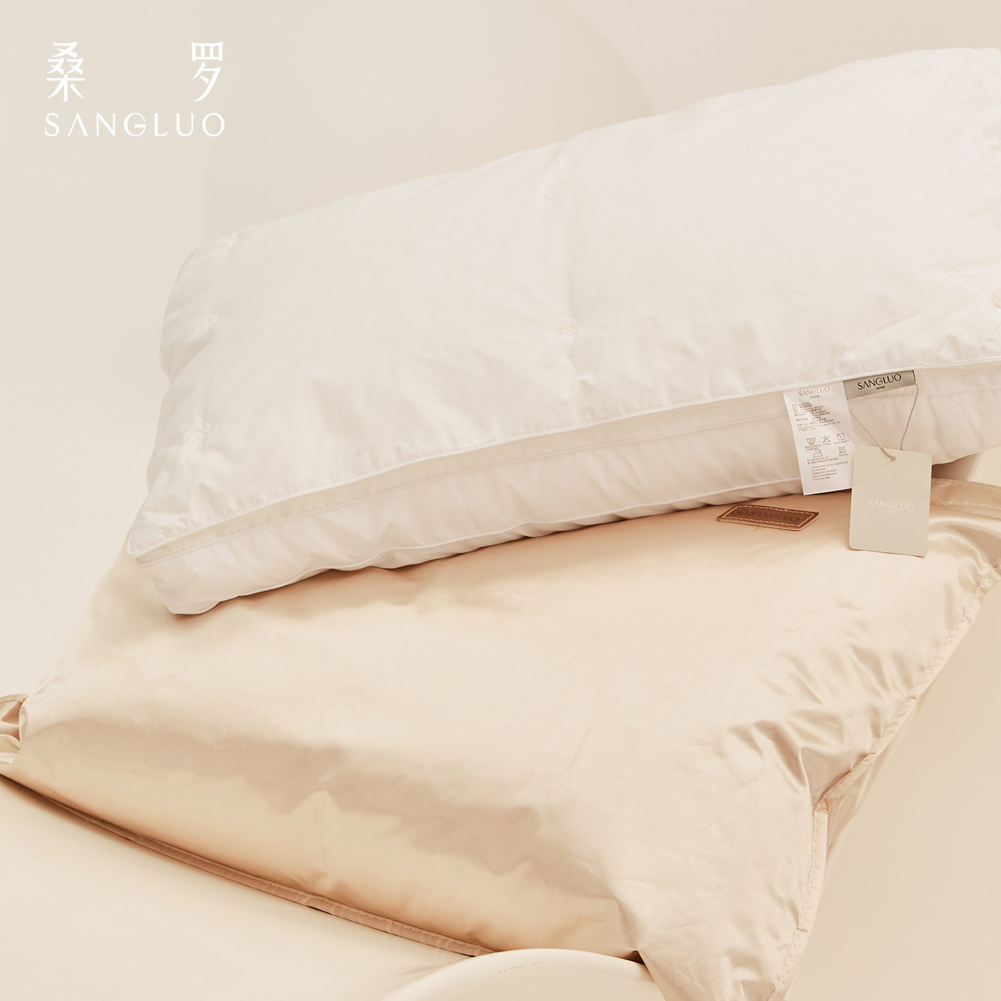 蚕丝枕头SANGLUO单个柔软