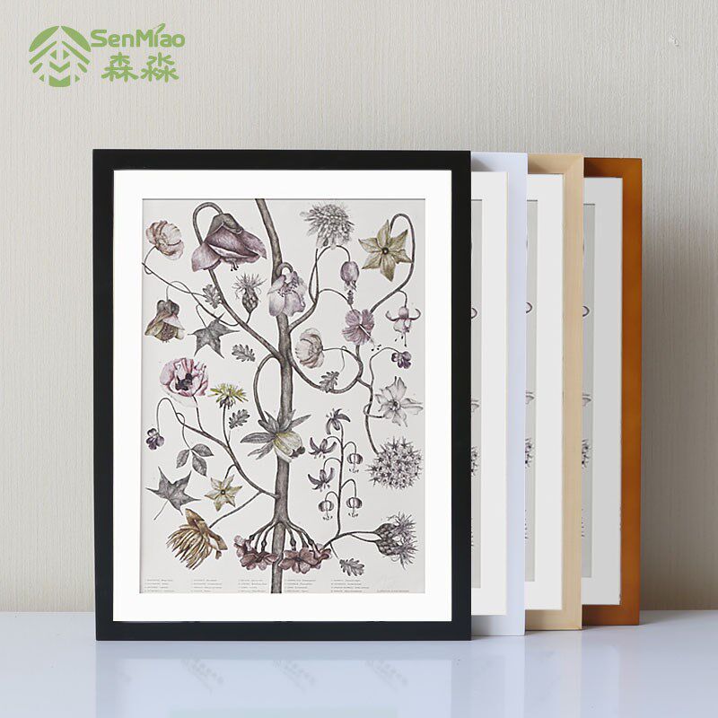 solid wood Photo frame Wall hanging Simplicity 12 inch 16 18 20 24 originality a4A3 jigsaw puzzle Mounting Frame Custom made 8 4kin the Home accessories , Frame/Frames  category - from Buy2taobao.com to provide professional Taobao agent buy service