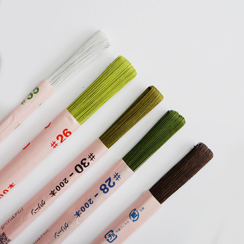 手工diy日本进口包纸铁丝新款