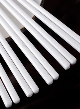 瓷筷 家庭装中式筷子 家用环保高白酒店骨瓷