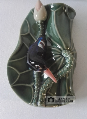 挂壁陶瓷摆件石湾公仔工艺品