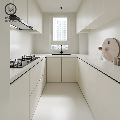 Кожная плитка молоко молоко бай rou glore кухонная гимназия кирпичный кирпичный кирпичный кирпичный кирпич Guangdong Micro Cement Living Room Di TriMamid Плохая шлюха против износа и износа -устойчивый