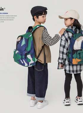 FREEIN儿童双肩包幼儿园小学书包户外轻便背包女男孩包一到三年级