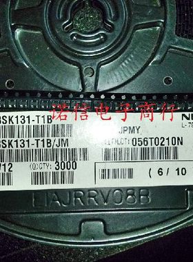 四脚贴片NEC双栅极N沟道20V25mA场效应3SK131-T2丝印V12量大价优