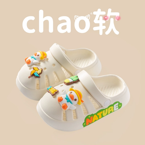 Детские летние тапочки, детская пляжная обувь для раннего возраста, нескользящие туфли, в западном стиле