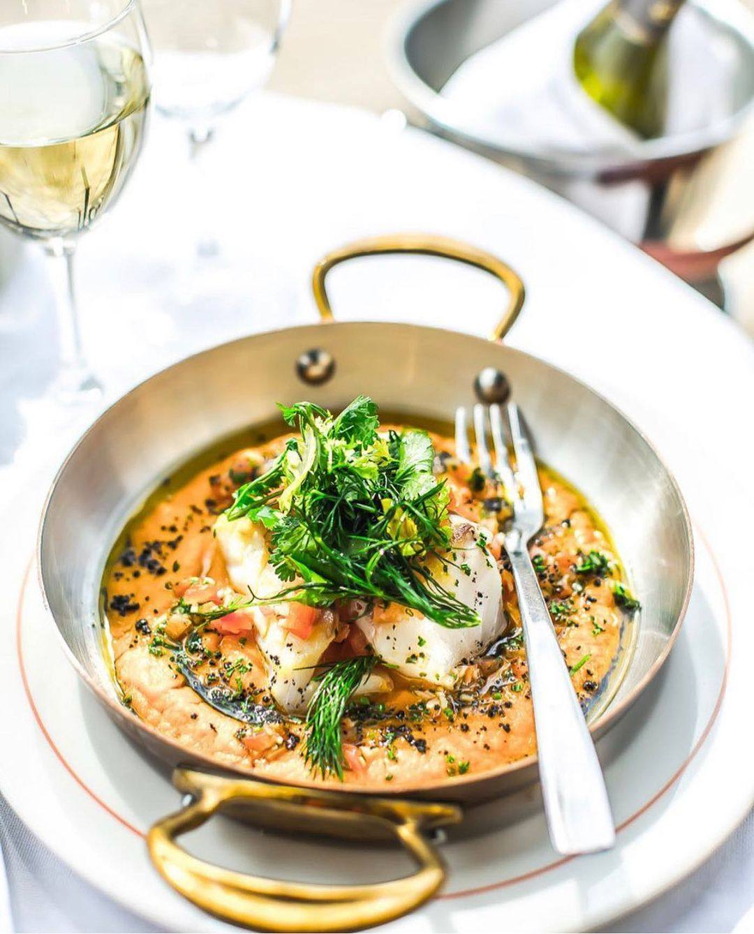 法国产Mauviel双耳平底煎锅铜锅