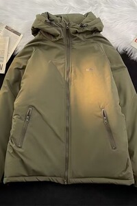 加厚棉衣男冬季宽松保暖工装棉袄日系连帽休闲棉服外套 MY315P88图片
