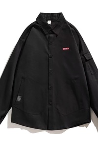 秋季长袖衬衫男士新款衣服外套春秋潮流帅气休闲衬衣男装C13P38