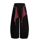 春秋原创街头嘻哈hiphop宽松休闲裤爵士舞jazz卫裤假两件K8101P55，男装休闲裤，星座1013-2