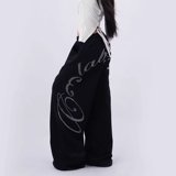 银蛇速干伞兵冲锋裤男街舞运动工装裤休闲阔腿裤子夏薄款K8096P55，女装休闲裤，星座1013-2