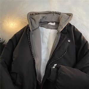 秋冬夹克拉链日常长袖新款外穿青春流行宽松型连帽男 MY906P80图片