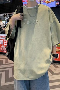 男T恤夏季城市风貌原宿青春流行百搭五分袖标准潮ins时尚 T884P35图片