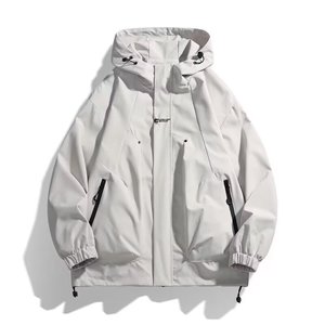 美式冲锋衣外套男女款新款潮牌防风情侣休闲工装夹克秋冬JK745P55图片