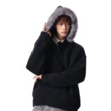 春秋季2026新款男生美式慵懒宽松针织衫毛衣男士情侣外套M5829P75，男装针织衫/毛衣，星座1013-2