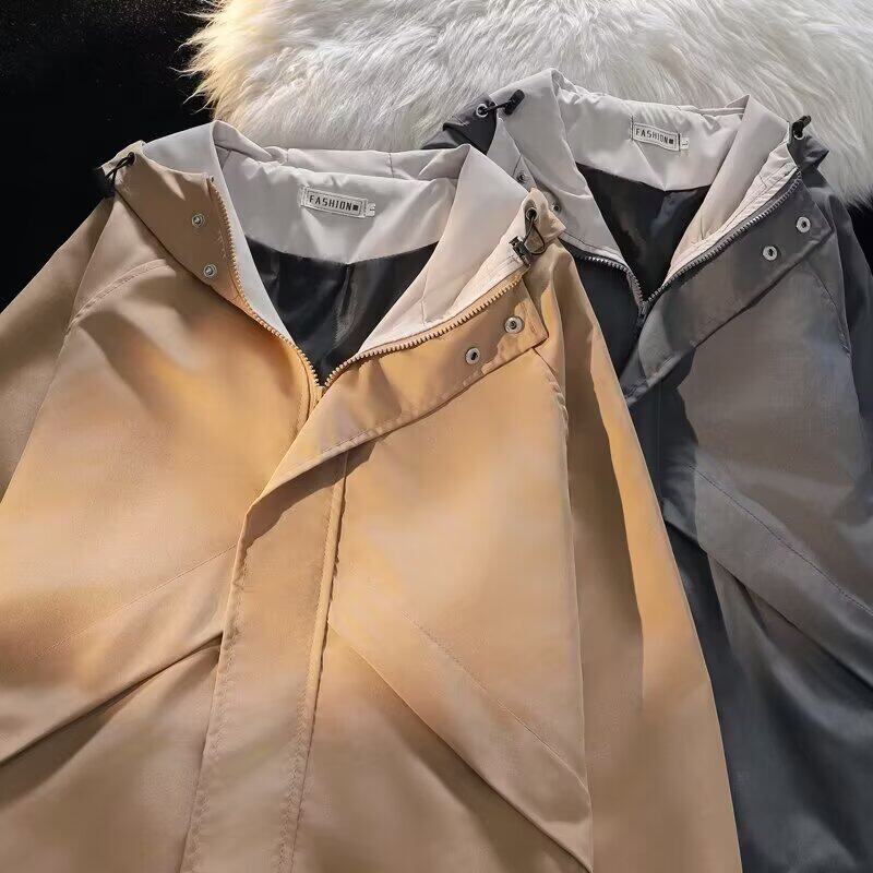 运动休闲夹克防水外套春男装帅气时尚冲锋衣连帽拉链上衣JK200P35，男装夹克，星座1013-2