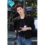 小众解构短款垫肩外套男秋季高级感痞帅美式休闲行政夹克JK673P60，男装夹克，星座1013-2