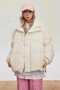美式大码棉袄棉服男款冬外套高级感棉衣袄高街潮牌冬装 MY899P85图片
