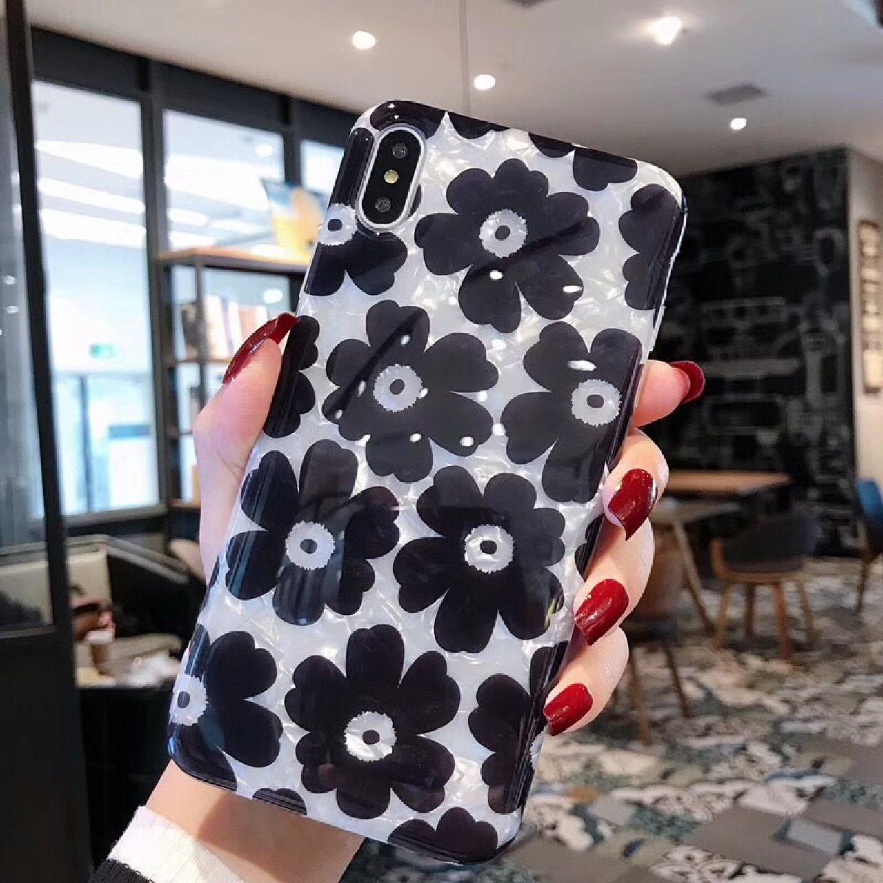 文艺花朵贝壳纹适用苹果Xs Max XR手机壳iphone7/8pplus防摔软套6|ruв категории Женская одежда, платье - от Buy2taobao.com для оказания профессиональной услуги покупки агента Taobao