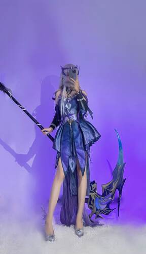 神印王座圣采儿黑神眷觉醒cos动漫cosplay次元国漫风服装cos服