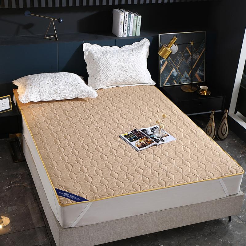 防水床垫单件隔尿床笠透气防滑固定磨毛夹棉防尘席梦思保护套家用