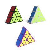 1阶金字塔魔方一阶幼儿园魔方宝贝金字塔三角形魔方儿童玩具
