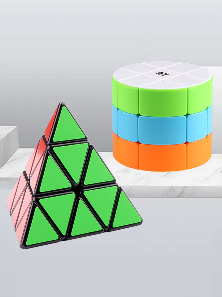 Rübik kubu dəsti — 3x3, piramida və güzgü modelləri