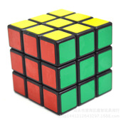 圣手风三阶黑色魔方3阶速拧风黑底 顺滑大容错如风三阶魔方