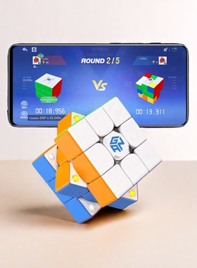 GAN356icarry智能磁力三阶魔方连接手机电子比赛专用儿童益智魔方