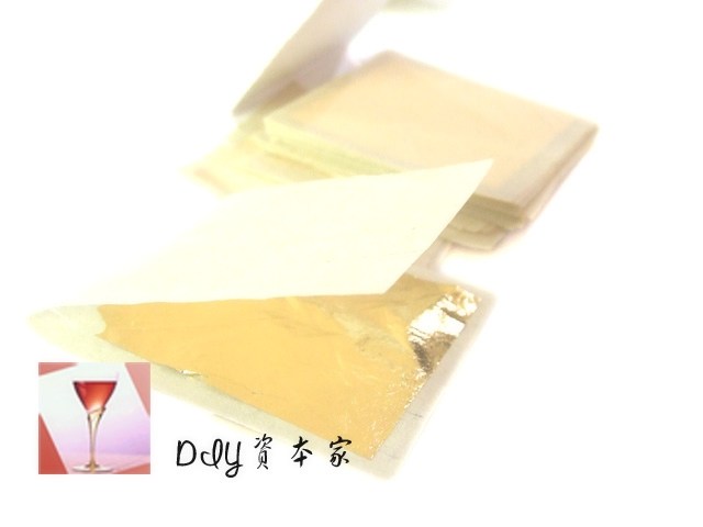 金箔 金箔纸真黄金抗衰老美容院面膜紧致皮肤 DIY资本家