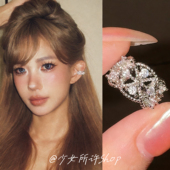 耳畔蕾丝·Venice Charm～无耳洞气质百搭高级蕾丝耳骨夹