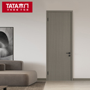 TATA木门 家用卧室门房间门原木色室内门卫生间木门套装 门Z001