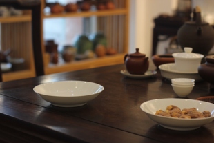 香港回流景德镇白瓷盘 567文革时期白瓷壶承 茶托糕点盘 壶托盏托