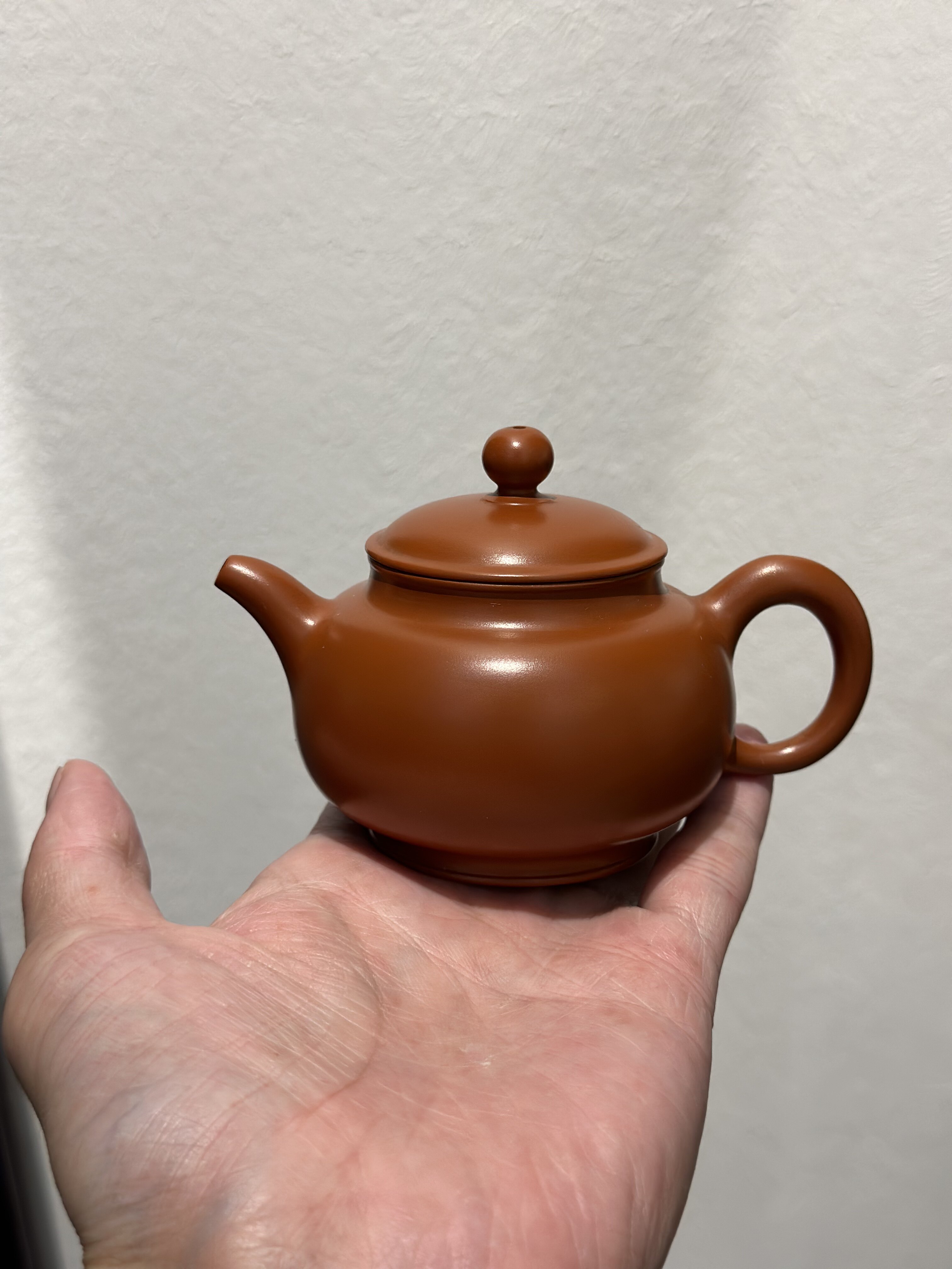 老安顺章燕明大师朱泥薄胎手拉壶 潮州名家收藏品 精品茶壶纯手工