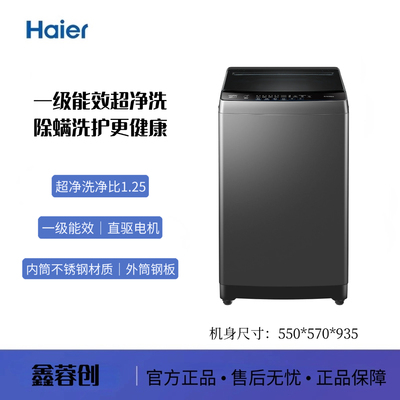 Haier/海尔XQB100-BZ20T0 波轮洗衣机大容量全自动家用10kg变频