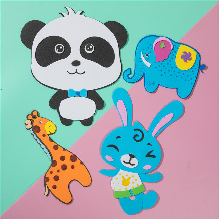 小学幼儿园创意墙面装饰泡沫卡通动物立体装饰贴墙面环境装饰材料,家居饰品,文化墙贴,淘宝优惠券,粉丝福利购,淘宝优惠卷